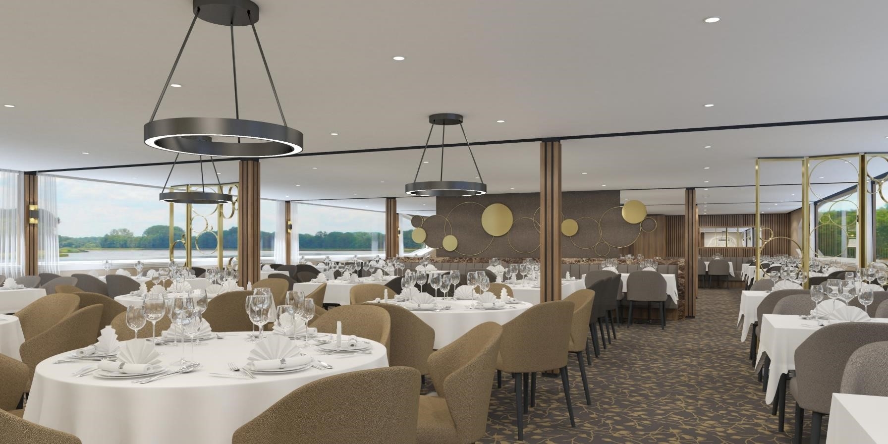 Restaurant room view